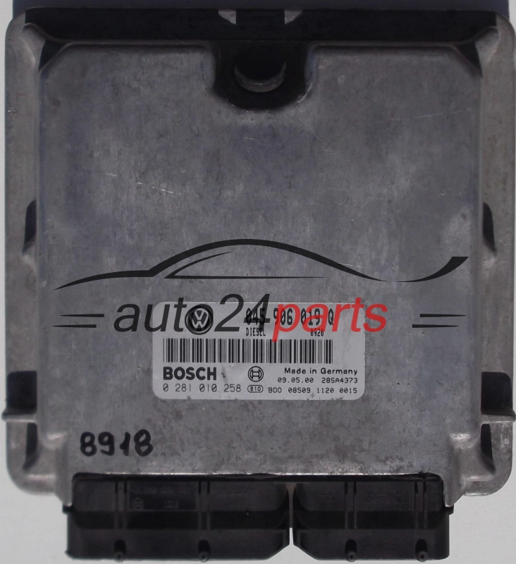 CALCULATEUR MOTEUR VOLKSWAGEN LUPO 1.2 TDI BOSCH 0 281 010 258,  045 906 019 Q