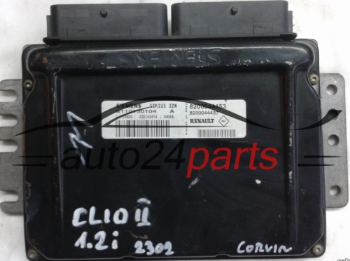calculateur moteur pour renault clio 1.2 