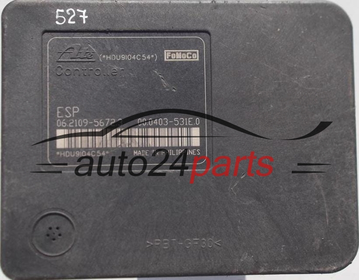 POMPE HYDRAULIQUE ET CALCULATEUR d'ABS  FORD FIESTA ATE 06.2109-5672.3