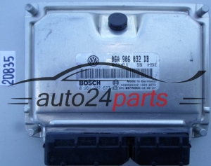 MOTORSTEUERGERÄT ECU STEUERGERAT VW VOLKSWAGEN T5 BOSCH 0 261 207 677, 0261207677, 06A 906 032 DB, 06A906032DB, ME7.5