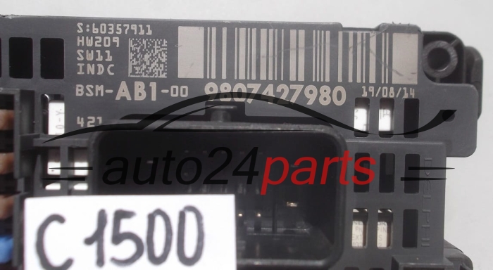 KOMFORTSTEUERGERÄT BSM CITROEN PEUGEOT Delphi 9807427980