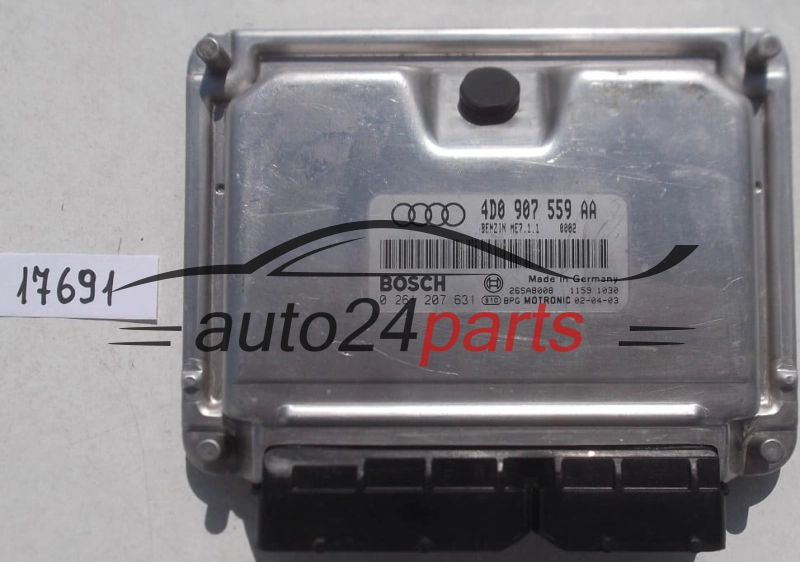 ECU CENTRALITA DE MOTOR AUDI S8 4.2 BOSCH 0 261 207 631