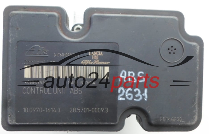 BOMBA HIDRAULICA Y CENTRALITA ABS FIAT LANCIA 51902576, 10.0207-0233.4, 10020702334, 10.0970-1614.3, 10097016143