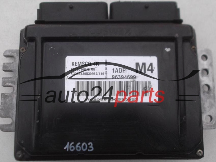  ECU CENTRALITA DE MOTOR CHEVROLET LACETTI 1.6
