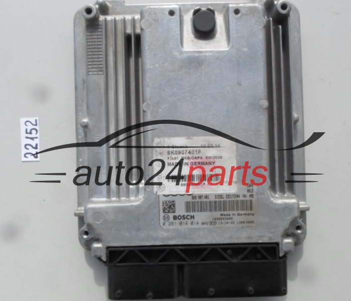 MOTORSTEUERGERÄT ECU STEUERGERAT AUDI A4 A5 3.0 TDI BOSCH 0 281 014 014, 0281014014, 8K0 907 401 F, 8K0907401F, EDC17CP04 