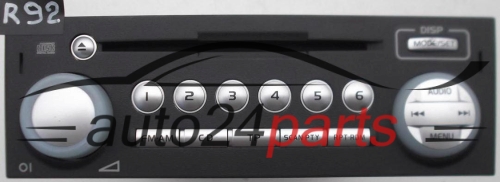 RADIO CD MITSUBISHI COLT MR587702HB / DY-2E58GY-TH / DY2E58GYTH / 34W380E / 65237474  - R92
