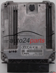 MOTORSTEUERGERÄT ECU STEUERGERAT AUDI A8 HYBRID 2.0 TSI, BOSCH 0 261 S04 820, 0261S04820, 4H0 907 560, 4H0907560, MED17.1.1 