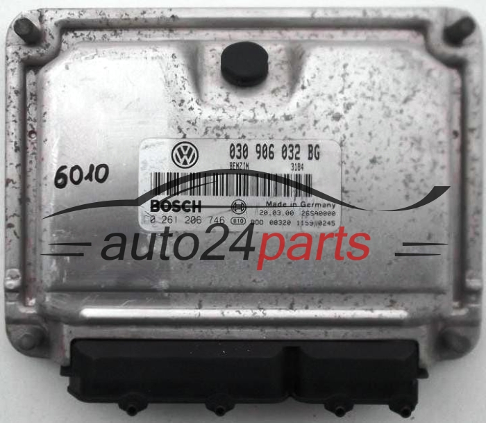 KOMPUTER STEROWNIK SILNIKA SEAT AROSA VW LUPO 1.0 030906032BG, BOSCH 0261206746