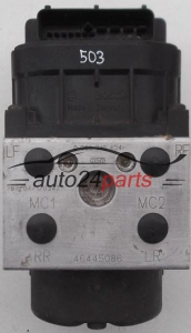 POMPE HYDRAULIQUE ET CALCULATEUR d'ABS ALFA ROMEO 145 BOSCH 0 265 216 424, 0265216424, 46445086, 0 273 004 146, 0273004146 