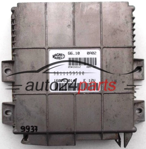 KOMPUTER STEROWNIK SILNIKA CITROEN BX ZX 1.6 MAGNETI MARELLI G6.10 0A02, G6100A02, 9611159580, 16076.014, 16076014