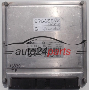 MOTORSTEUERGERÄT ECU STEUERGERÄT  LAND ROVER FREELANDER 2.0 D BOSCH 0 281 010 811, 0281010811, DDE 7 788 578, 7788578 