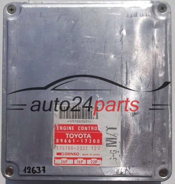 Sterownik silnika TOYOTA MR2 8966117300 1757002322 -