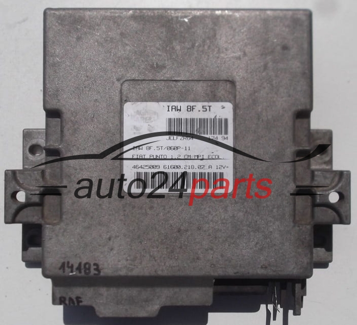 ECU CENTRALITA DE MOTOR  FIAT PUNTO 1.2 MAGNETI MARELLI IAW 8F.5T, 46425009, 61600.218.07