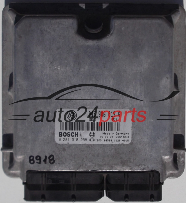 ECU CENTRALITA DE MOTOR   VOLKSWAGEN LUPO 1.2 TDI BOSCH 0 281 010 258,  045 906 019 Q