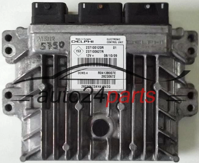 KOMPUTER STEROWNIK SILNIKA RENAULT MEGANE 1.5 DCI DELPHI R0413B007E, 237100120R