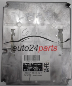 CALCULATEUR MOTEUR TOYOTA CELICA 1.8 DENSO 175300-1540, 1753001540, 89661-2D471, 896612D471 