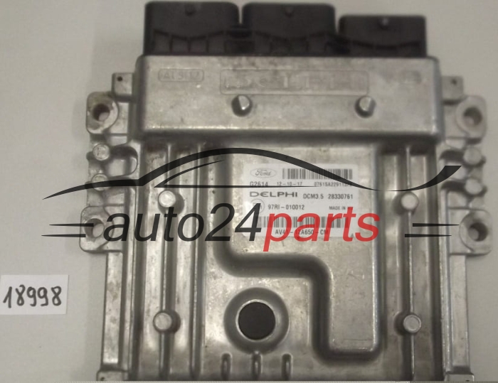 KOMPUTER STEROWNIK SILNIKA FORD FOCUS 2.0 TDCI DELPHI 28330761, AV41-12A650-CM