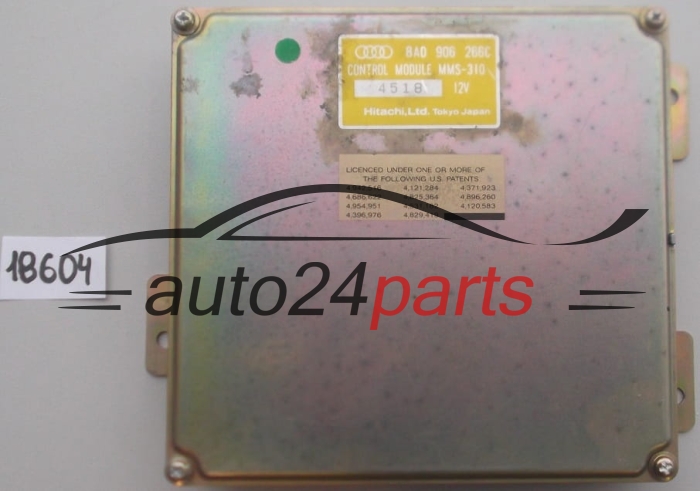 KOMPUTER STEROWNIK SILNIKA AUDI 8A0 906 266 C, 8A0906266C