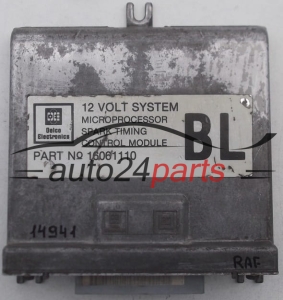 MOTORSTEUERGERÄT ECU STEUERGERAT OPEL CORSA DELCO 16061110 BL, 16061110BL