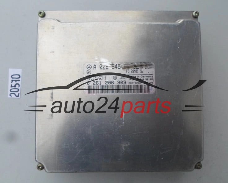 KOMPUTER STEROWNIK SILNIKA MERCEDES ML W163 BOSCH 0 261 206 303, 0261206303, A0265456932