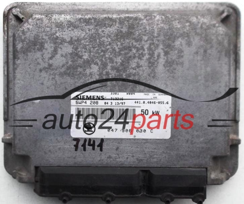 ECU CENTRALITA DE MOTOR SKODA FELICIA 1.3 SIEMENS 5WP4208, 047906030C