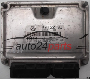 MOTORSTEUERGERÄT ECU STEUERGERÄT SEAT LEON SKODA OCTAVIA 1.8 T 1.8 TURBO 06A906032SJ, 06A 906 032 SJ, BOSCH 0261208531, 0 261 208 531 BENZIN ME7.5