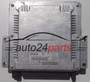 ECU CENTRALITA DE MOTOR  PEUGEOT 406 2.0 HDI BOSCH 0 281 010 034,  96 351 567 80