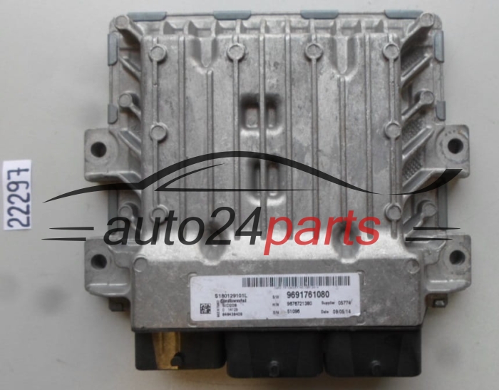 CALCULATEUR MOTEUR CITROEN JUMPER PEUGEOT BOXER 2.2 HDI CONTINENTAL S180129001 L, S180129001L, 9691761080