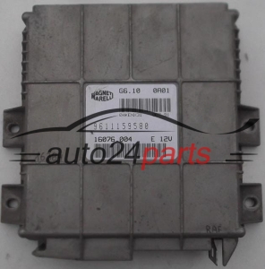 ECU CENTRALITA DE MOTOR CITROEN PEUGEOT 1.8 D MAGNETI MARELLI G6.10 0A01, G6100A01, 16076.004, 16076004, 9611159580