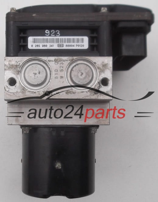 POMPE HYDRAULIQUE ET CALCULATEUR dABS  BOSCH 0 265 250 292, 0265250292, 3451 6780126-02, 3451678012602, 3451 6785266-01, 3451678526601, 3452 6785270-01, 3452678527001, 0 265 960 341, 0265960341