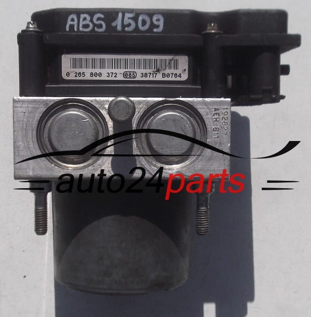 BOMBA HIDRAULICA Y CENTRALITA ABS OPEL CORSA C COMBO MERIVA TIGRA B BOSCH 0 265 231 443, 0265231443, 13145396 GM, BOSCH 0 265 800 372, 0265800372