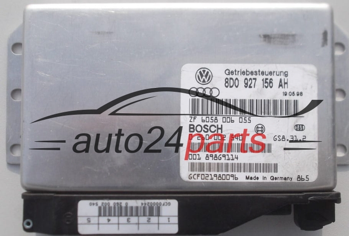 GETRIEBESTEUERGERÄT GETRIBESTEUERUNG AUDI A4 2.5 TDI BOSCH 0 260 002 540,  8D0 927 156 AH