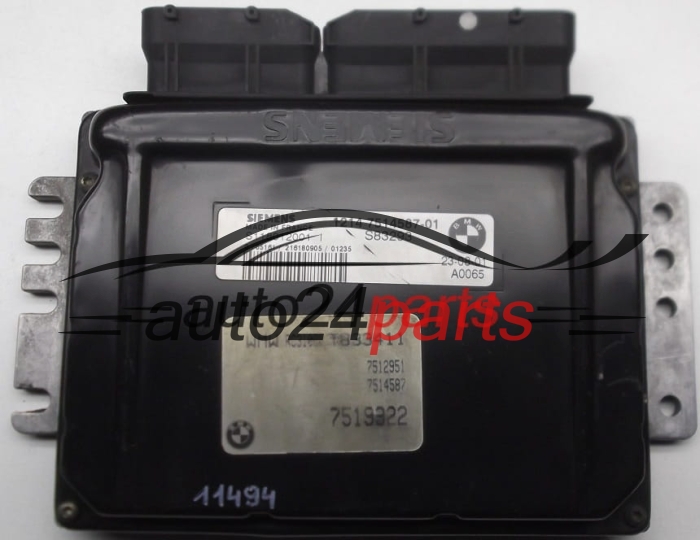 ECU CENTRALITA DE MOTOR MINI ONE COOPER SIEMENS S118012001 I, S118012001I, 1214 7514587-01, 1214751458701