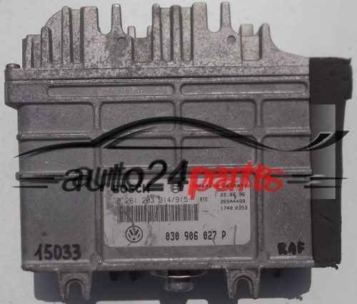 MOTORSTEUERGERÄT ECU STEUERGERÄT VW VOLKSWAGEN POLO 1.4 BOSCH 0 261 203 914/915