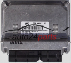 KOMPUTER STEROWNIK SILNIKA VW VOLKSWAGEN TOURAN 1.6, SIEMENS 5WP40262 03, 5WP4026203, 06A 906 033 ED, 06A906033ED - 12222