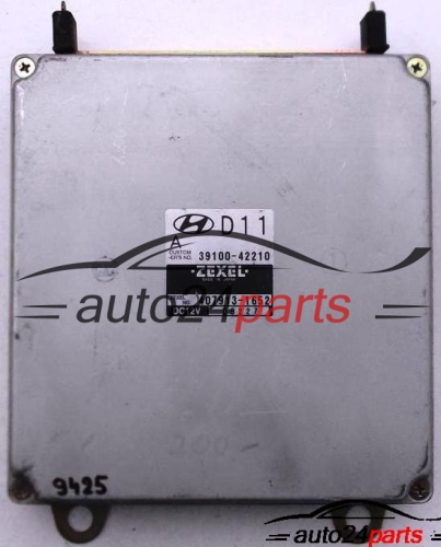 ECU CENTRALITA DE MOTOR HYUNDAI H1 2.5, 39100-42210, 3910042210, 407913-1652, 4079131652, 09227 