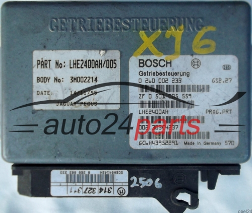 BOITE DE VITESSES AUTOMATIQUE JAGUAR XJ6 XJ40 SOVEREIGN 4.0 0260002233, 0 260 002 233, ZF 0501005559, LHE2400AH 