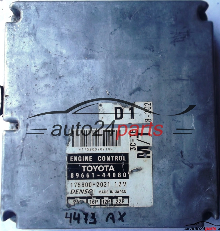ECU CENTRALITA DE MOTOR TOYOTA PICNIC 2.2 TD 8966144080