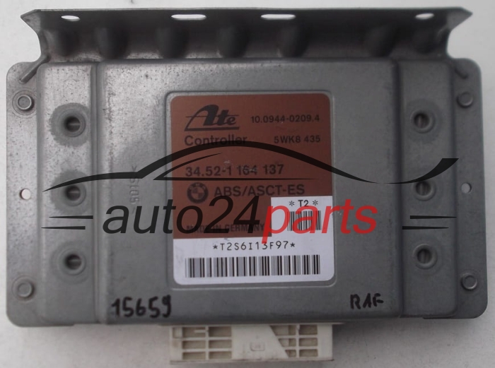 CALCULATEUR ABS BMW ATE 10.0944-0209.4, 10094402094, CONTROLLER 5WK8 435, 5WK8435, 34.52-1 164 137, 34521164137