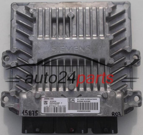 ECU CENTRALITA DE MOTOR CITROEN PEUGEOT SIEMENS 5WS40258F-T