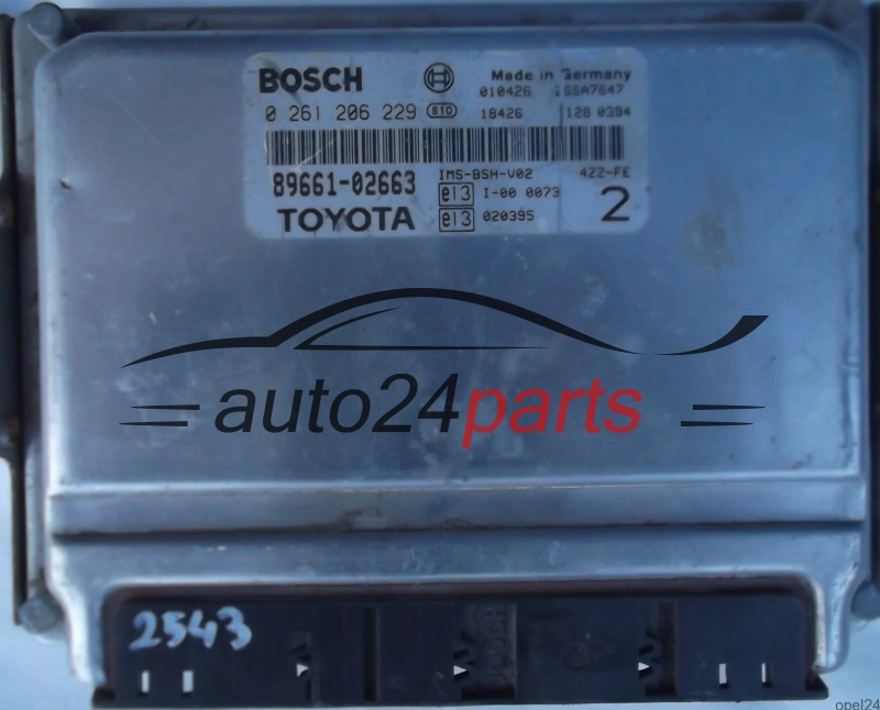 calculateur moteur pour toyota corolla 1.4