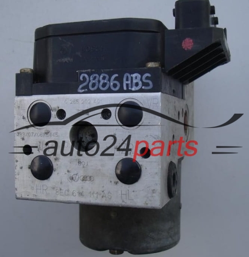 ABS PUMPE BLOCK HYDRAULIKPUMPE STEUERGERÄT AUDI 8E0 614 111 AS, 8E0614111AS, 0 265 202 401, 0265202401