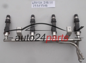 WTRYSK WTRYSKIWACZ PALIWA BENZYNA 1.6 Z16SE OPEL ASTRA COMBO MERIVA 2001-2004, 25317316, 5817401