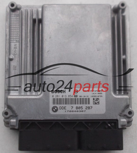 MOTORSTEUERGERÄT ECU STEUERGERÄT  BMW 3.0 DIESEL BOSCH 0 281 013 854,  DDE 7 805 287