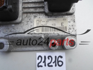 CENTRALITA DE MOTOR FIAT GRANDE PUNTO 1.4 BOSCH 0 261 208 969, 0261208969, 00517981540 