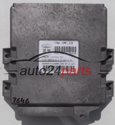 KOMPUTER STEROWNIK SILNIKA FIAT BRAVO, BRAVA, TIPO 1.6, IAW 1AF.13