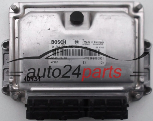 MOTORSTEUERGERÄT ECU STEUERGERÄT  RENAULT MEGANE KANGOO 1.9 TDI, BOSCH 0 281 010 502