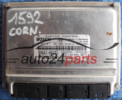MOTORSTEUERGERÄT ECU STEUERGERÄT TOYOTA YARIS 1.4 D-4D 89661-0D171 1ND-TV