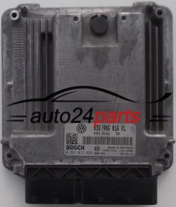 ECU CENTRALITA DE MOTOR SEAT ALTEA TOLEDO 1.9 TDI BOSCH 0 281 012 922, 0281012922, 03G 906 016 KL, 03G906016KL 