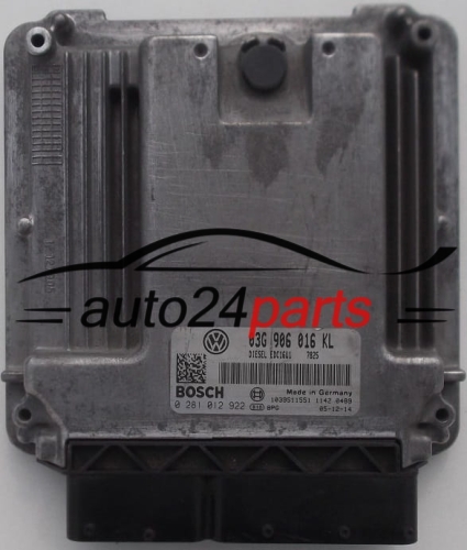 ECU CENTRALITA DE MOTOR SEAT ALTEA TOLEDO 1.9 TDI BOSCH 0281012922, 03G906016KL